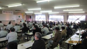 安田建設・安田クレーン、そして協力会社様に参加いただき開催いたしました。