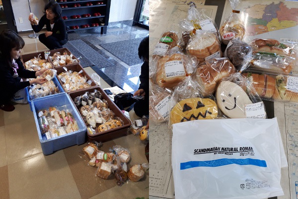可愛くて美味しそうなパンに、目移りしちゃいました。
大人買い!!しすぎ(笑)