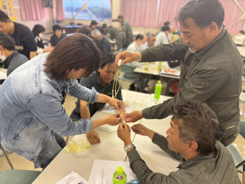 課題を真剣に取り組んでいます。