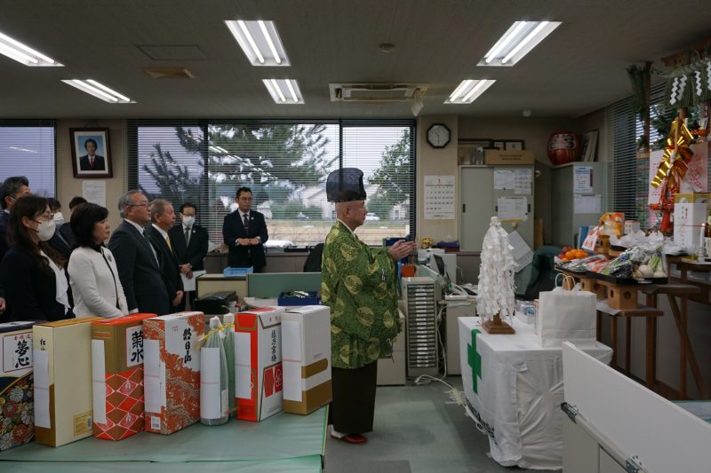 皆さんの安全と健康を祈願しました