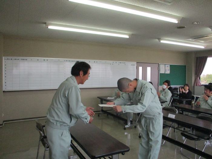 今年は1名入社しました！